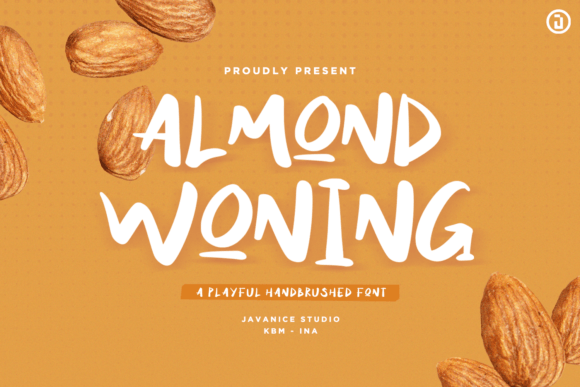 Almond Woning: A Display Typeface That Elevates Handmade Goods
