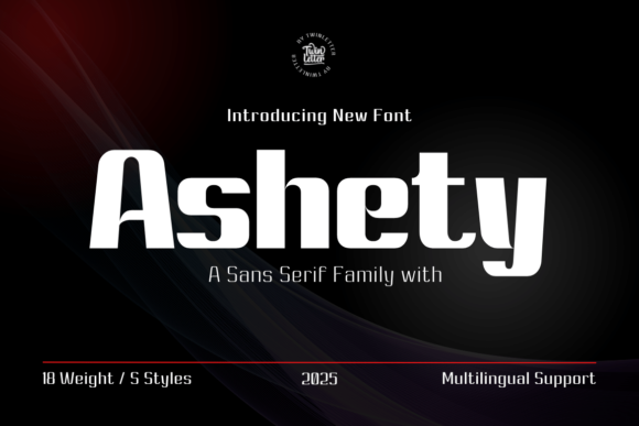 Ashety: A Bold Vintage Display Font for Handmade Creators