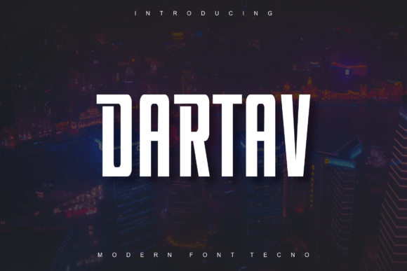 Dartav: A Bold Sans Serif Font for Handmade Design