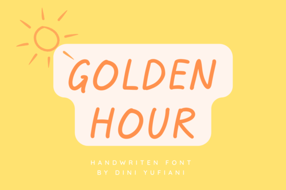 How the Golden Hour Typeface Simplifies Campaign Design