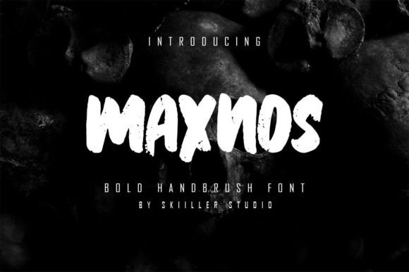 Maxnos Font: A Brush-Typed Typeface for Clearer Campaign Visuals
