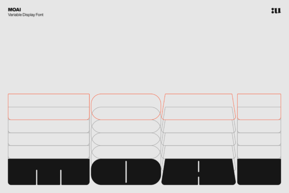 Moai Display Font: Bold Typography for Editorial Design