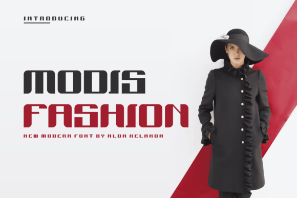 Modis Fashion: A Trendy Display Font for Bold Branding
