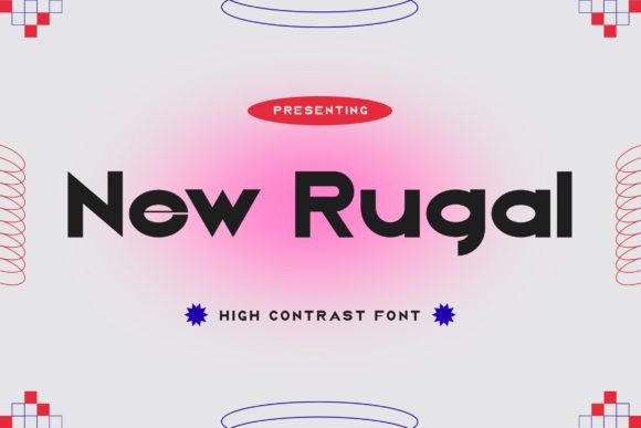 New Rugal: A High-Contrast Typeface for Web Designers