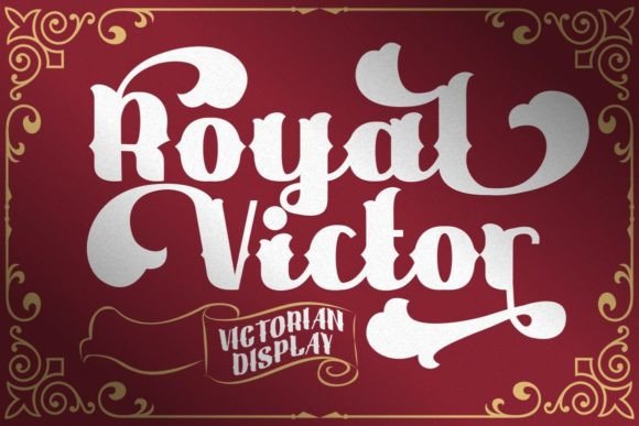 Royal Victor Typeface: A Groovy Vintage Font for Bold Branding
