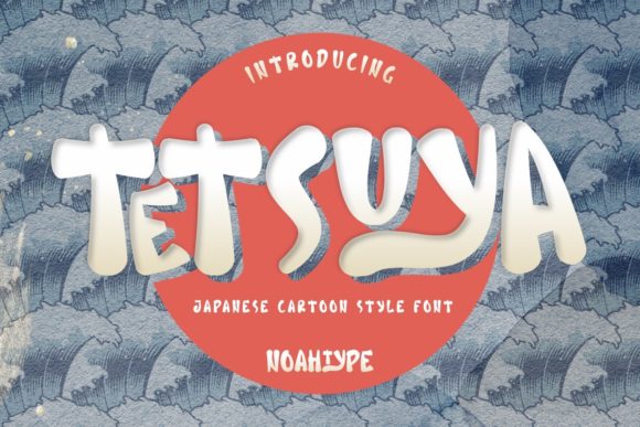 Tetsuya Font: Retro Display Typeface for Scroll-Stopping Visuals