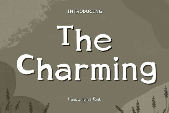 The Charming Display Font for Digital Branding
