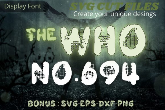 The Who: A Display Font with Quiet, Unsettling Charm