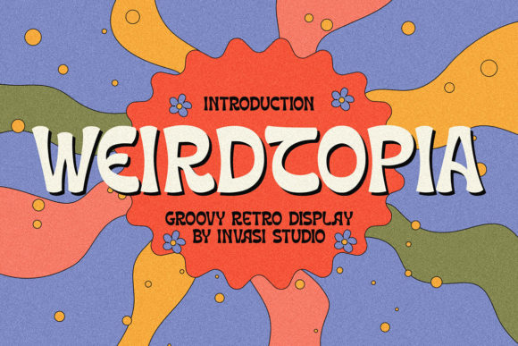 Weirdtopia: A Retro Display Font for Small Business Branding